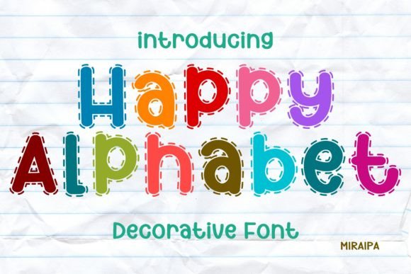 Download Happy Alphabet Font - Alphabet Collection