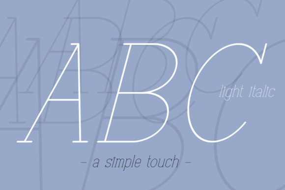 Download ABC Light Italic - Italic Collection